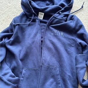 PINK Victoria's Secret Navy Hoodie